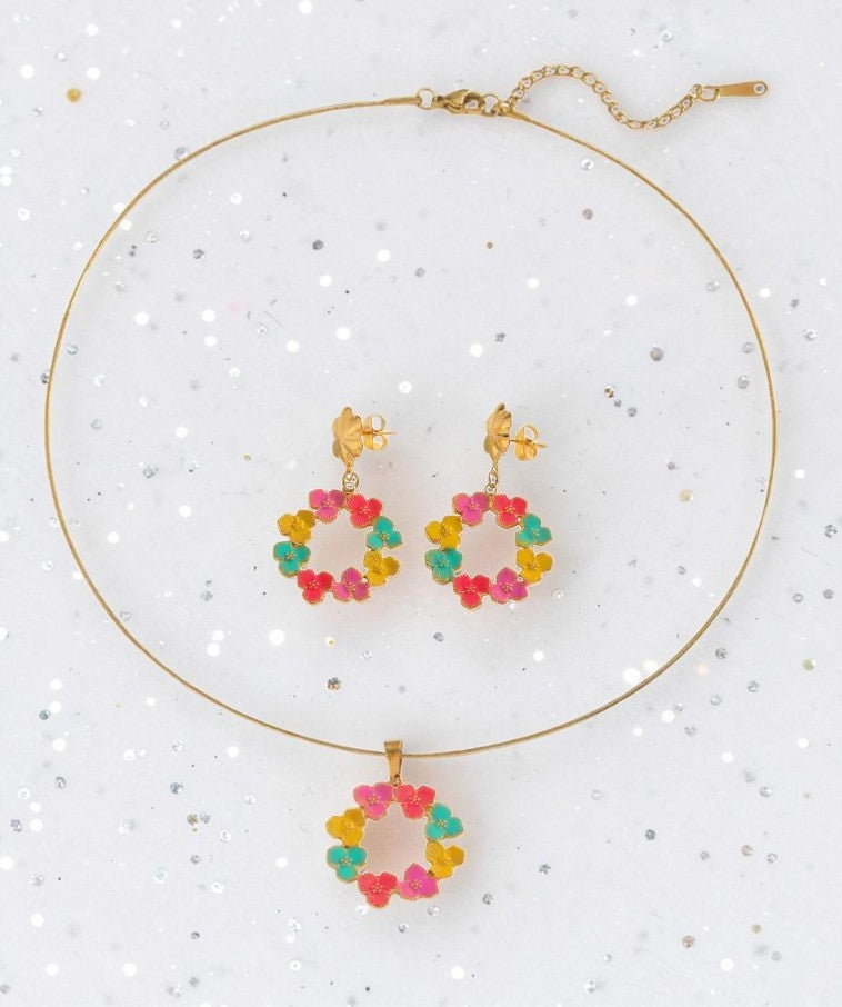 ✨ The Fiesta Floral Jewellery Set ✨