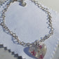 Personalised 925 sterling silver real flower charm bracelet – view 2