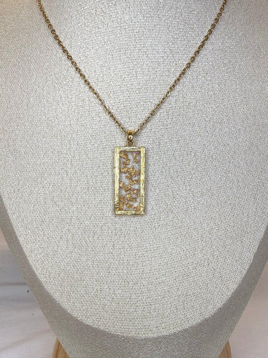 Resin Design Necklace