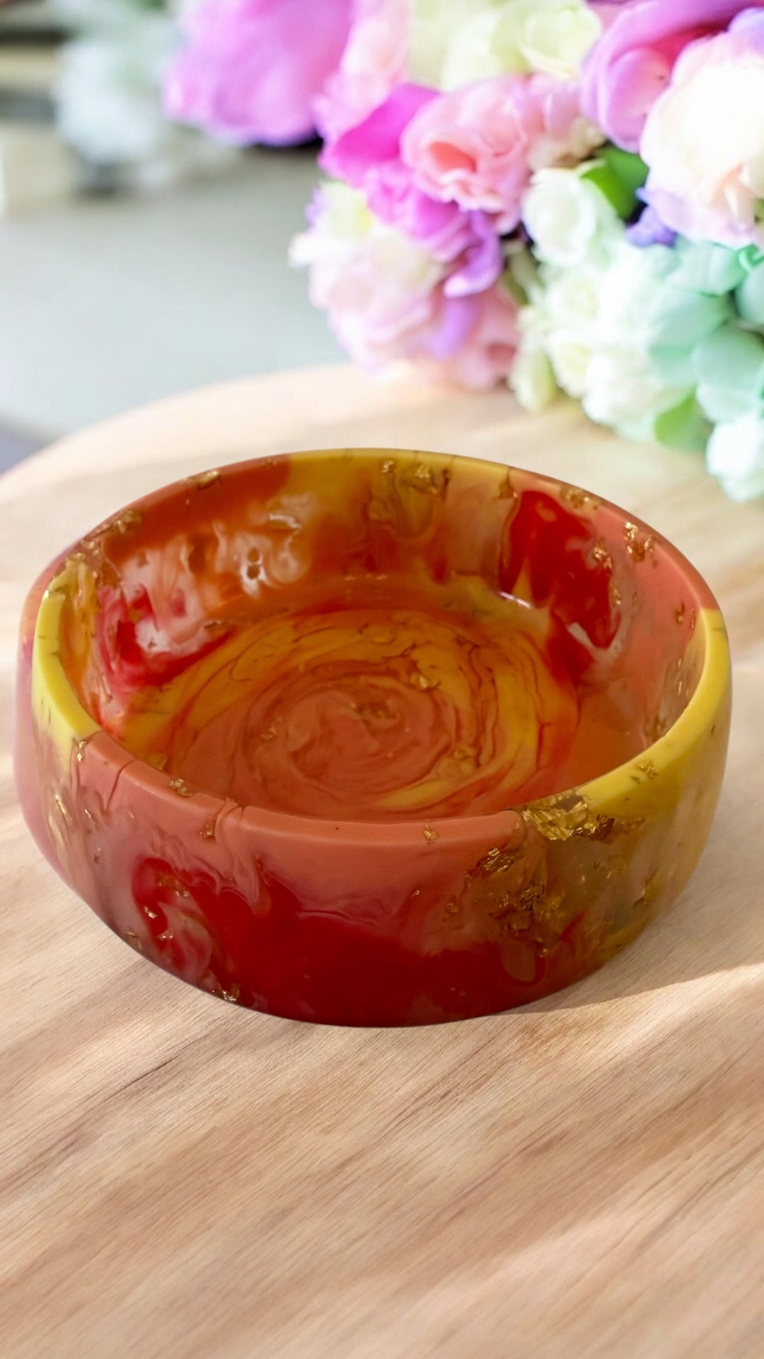 Handmade Resin Decorative Bowls