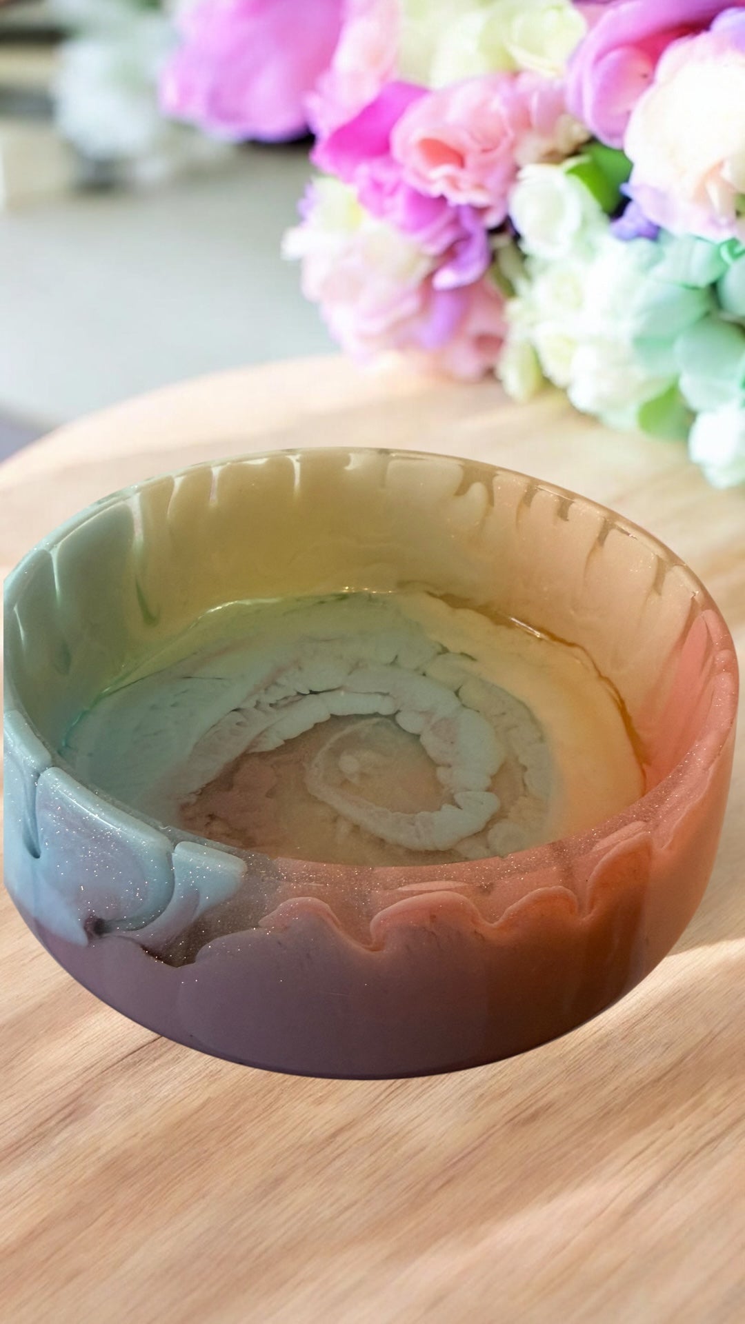 Handmade Resin Decorative Bowls