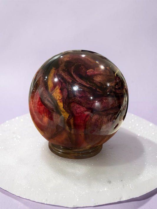 Bespoke Flower Preservation - Paperweight