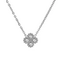 4 Piece Flower Diamond Jewellery Set