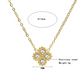 4 Piece Flower Diamond Jewellery Set