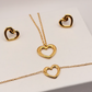 Real flower bridal jewellery set: necklace, earrings and bracelet – view 4